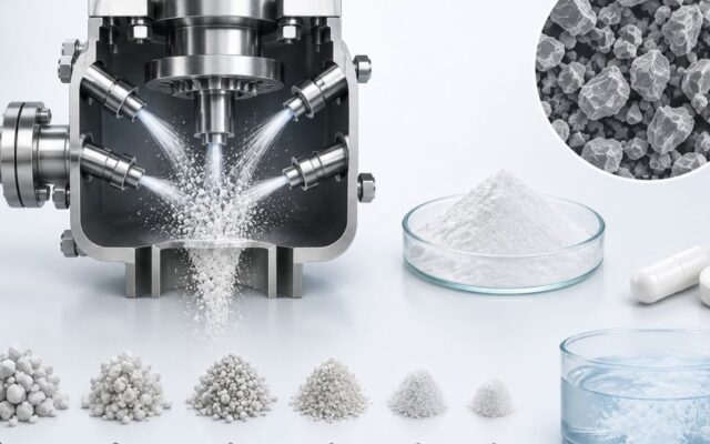 Micronization in Pharma: Jet Milling, Particle Size Distribution, and Bioavailability Enhancement