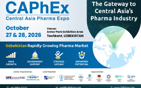 CENTRAL ASIA’S PHARMA GATEWAY OPENS: 150+ Global Manufacturers to Converge in Tashkent for CaPhEx 2026